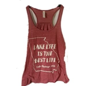 "Lake Life Is Best" top
